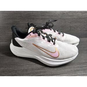 Nike Air Zoom Womens Size 6XE Winflo 7 Light Arctic Pink Athletic Shoes Sneakers